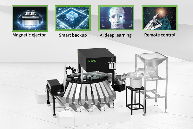 AI-walnut-sorting-machine